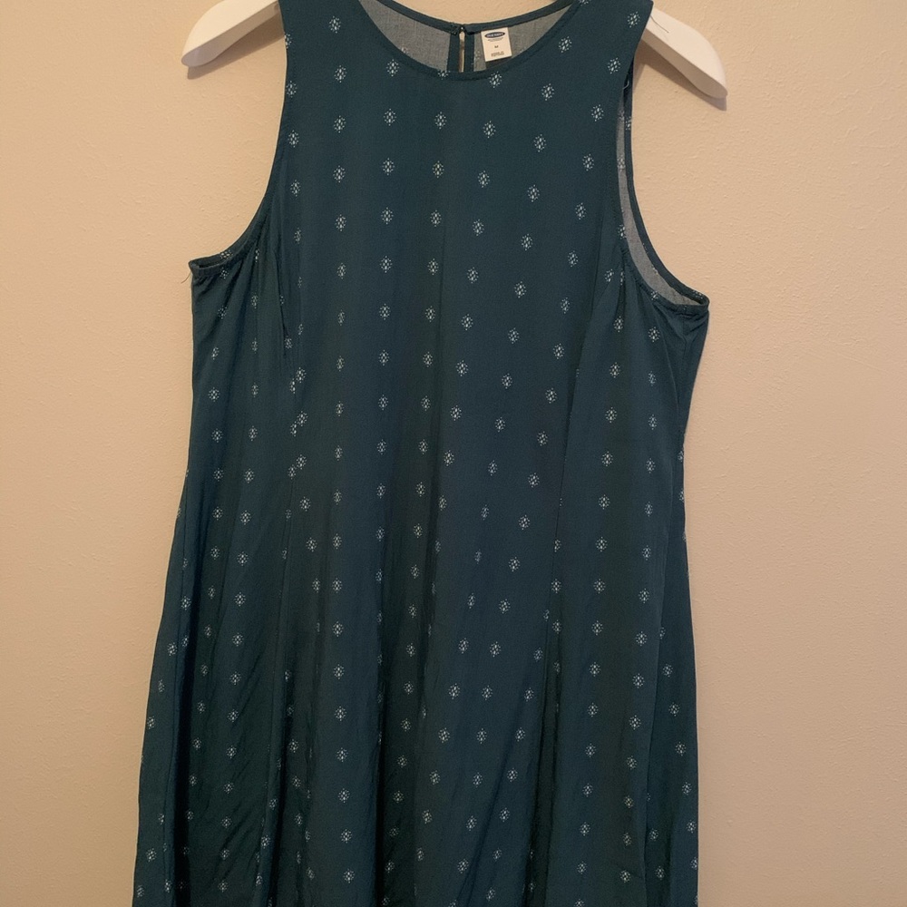 Green Patterned Dress